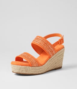 KASHENI IL ORANGE SYN RAFFIA