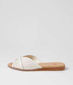 OTHELE IL WHITE WHITE PATENT PU FABRIC