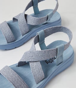 DIRK IL DENIM DENIM SOLE SYN RAFFIA