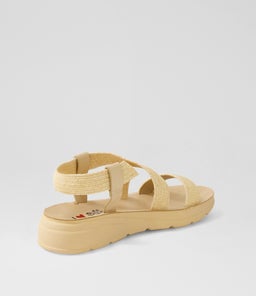 DIRK IL BEIGE BEIGE SOLE SYN RAFFIA
