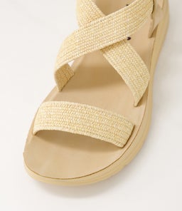 DIRK IL BEIGE BEIGE SOLE SYN RAFFIA
