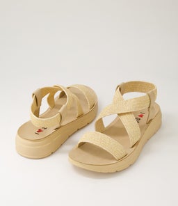 DIRK IL BEIGE BEIGE SOLE SYN RAFFIA