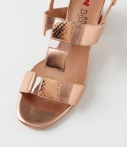 HARMIO IL ROSE GOLD CLEAR SMOOTH VINYLITE