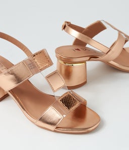 HARMIO IL ROSE GOLD CLEAR SMOOTH VINYLITE