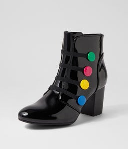 MOSIE IL BLACK BRIGHT PATENT PU