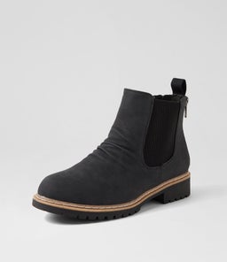 VELEEN IL BLACK NUBUCK PU