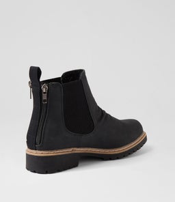 VELEEN IL BLACK NUBUCK PU