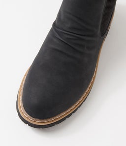 VELEEN IL BLACK NUBUCK PU