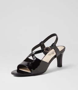 ZHORA IL BLACK PATENT PU
