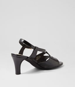ZHORA IL BLACK PATENT PU