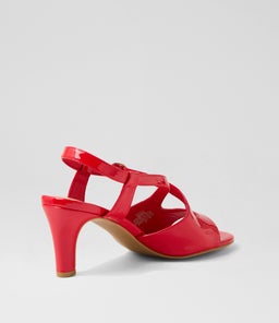 ZHORA IL RED PATENT PU