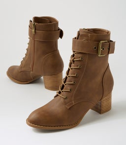 JIMBALA IL DK TAN NUBUCK PU