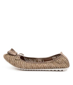 BUNKA IR CINNAMON SYN RAFFIA LEATHER