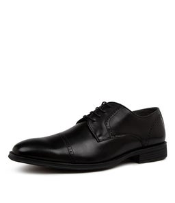 EMERGE JM BLACK LEATHER
