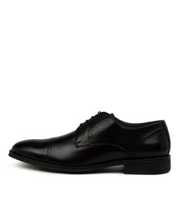 EMERGE JM BLACK LEATHER