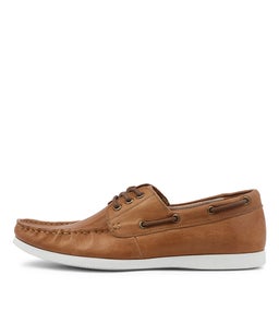 LATERAL JM TAN WASHED LEATHER