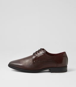 ZEN JM DK BURGUNDY LEATHER