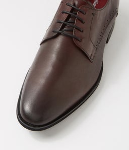 ZEN JM DK BURGUNDY LEATHER