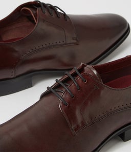 ZEN JM DK BURGUNDY LEATHER