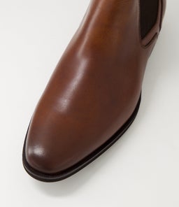 ZANDER JM DARK TAN LEATHER