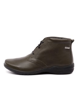 FABIENNE 04 GREEN LEATHER