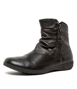 NALY 24 BLACK LEATHER