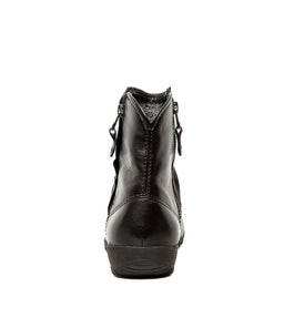 NALY 24 BLACK LEATHER