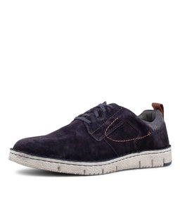 RUBEN 49 JS BLUE COMBI SUEDE
