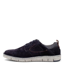 RUBEN 49 JS BLUE COMBI SUEDE
