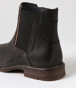 EARL 08 JS SCHWARZ KOMBI LEATHER