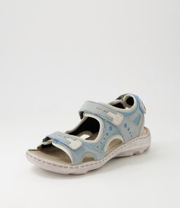 LENE 02 JS SKYBLUE KOMBI LEATHER