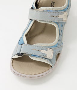 LENE 02 JS SKYBLUE KOMBI LEATHER