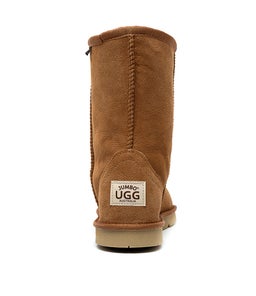 CLASSIC SHORT UNISEX CHESTNUT LEATHER
