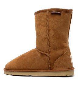 CLASSIC SHORT UNISEX CHESTNUT LEATHER