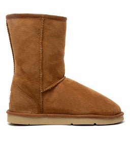 CLASSIC SHORT UNISEX CHESTNUT LEATHER