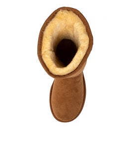 CLASSIC SHORT UNISEX CHESTNUT LEATHER