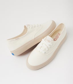 CHAMPION LACEUP KE NATURAL CANVAS