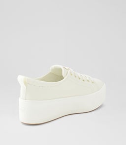 SKYLER KE CHAMPAGNE EGRET LEATHER