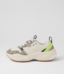CROSS CITY TRAINER KE EGRET BLACK LEATHER