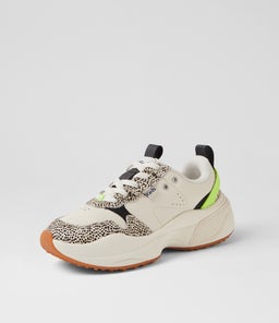 CROSS CITY TRAINER KE EGRET BLACK LEATHER