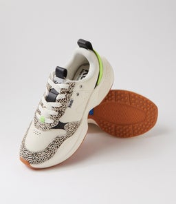 CROSS CITY TRAINER KE EGRET BLACK LEATHER
