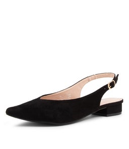 MEL LQ BLACK MICROSUEDE