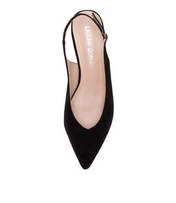 MEL LQ BLACK MICROSUEDE