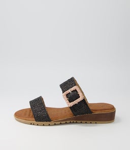 MILO LQ BLACK RAFFIA