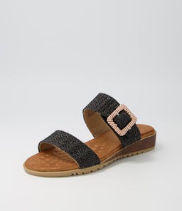 MILO LQ BLACK RAFFIA