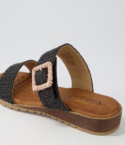 MILO LQ BLACK RAFFIA
