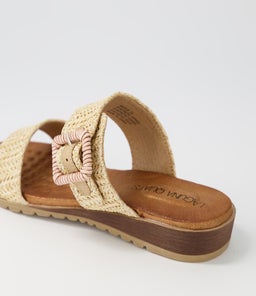 MILO LQ BEIGE RAFFIA