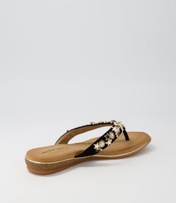 SILVIE LQ BLACK MICROSUEDE