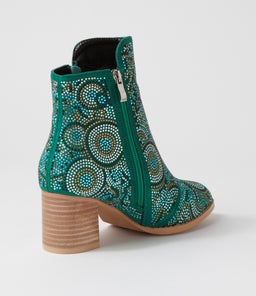 SANGRIA LQ EMERALD MICROSUEDE