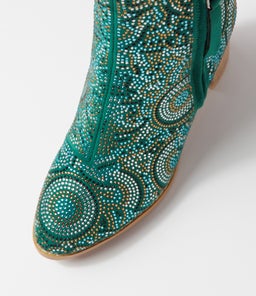 SANGRIA LQ EMERALD MICROSUEDE